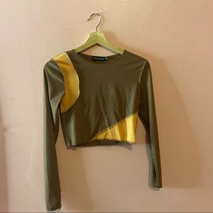 Pretty little thing cropped shirt